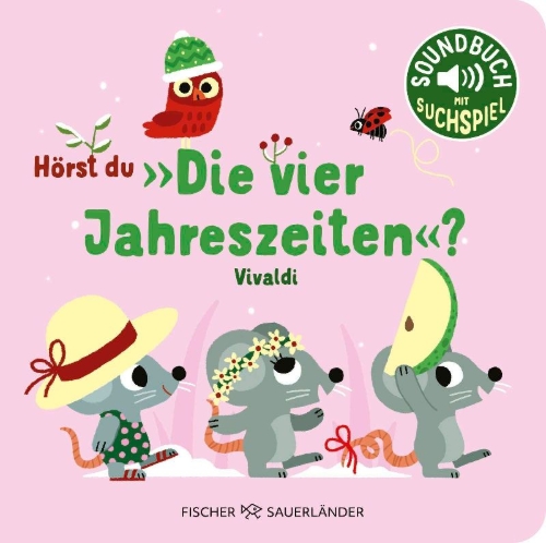 Buchcover und Innenansicht für das Buch: Les Quatre Saisons
