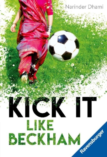 Buchcover und Innenansicht für das Buch: Bend it like Beckham
