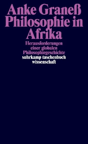 Buchcover und Innenansicht für das Buch: Philosophie in Afrika