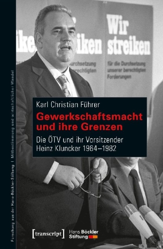 Buchcover und Innenansicht für das Buch: Gewerkschaftsmacht und ihre Grenzen