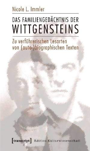 Buchcover und Innenansicht für das Buch: Das Familiengedächtnis der Wittgensteins