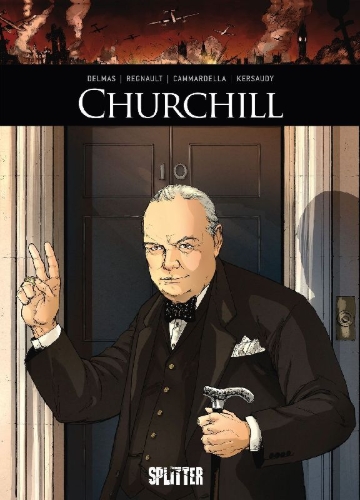 Buchcover und Innenansicht für das Buch: Ils ont fait l'histoire: Churchill