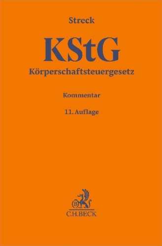 Buchcover und Innenansicht für das Buch: Körperschaftsteuergesetz. KStG