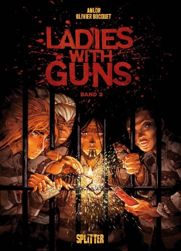 Buchcover und Innenansicht für das Buch: Ladies with Guns 3