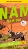 Buchcover und Innenansicht für das Buch: MARCO POLO Reiseführer Namibia