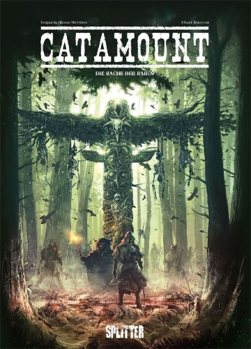 Buchcover und Innenansicht für das Buch: Catamount. Band 3