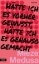 Buchcover und Innenansicht für das Buch: Hätte ich es vorher gewusst, hätte ich es genauso gemacht