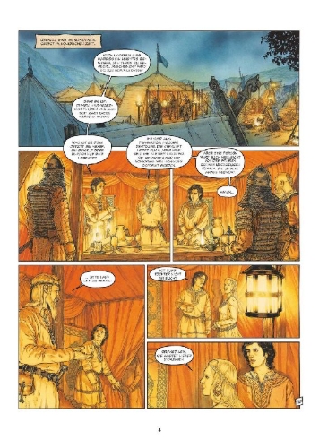 Buchcover und Innenansicht für das Buch: Hexen des verlorenen Landes. Band 3