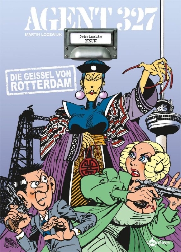 Buchcover und Innenansicht für das Buch: Agent 327. Band 9