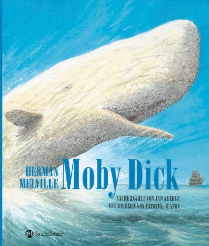 Buchcover und Innenansicht für das Buch: Moby Dick