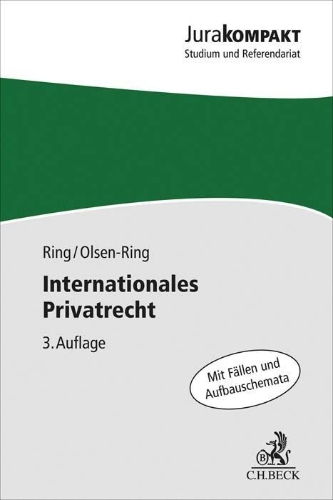 Buchcover und Innenansicht für das Buch: Internationales Privatrecht