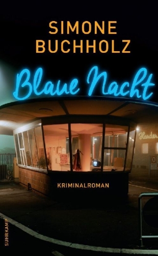 Buchcover und Innenansicht für das Buch: Blaue Nacht
