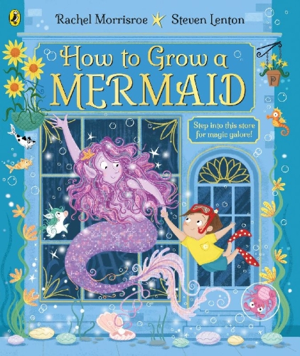 Buchcover und Innenansicht für das Buch: How to Grow a Mermaid