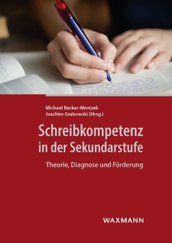 Buchcover und Innenansicht für das Buch: Schreibkompetenz in der Sekundarstufe