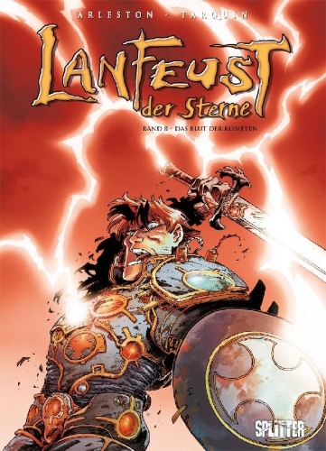 Buchcover und Innenansicht für das Buch: Lanfeust der Sterne. Band 8