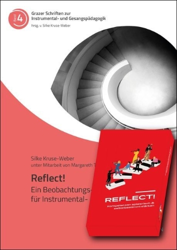 Buchcover und Innenansicht für das Buch: Reflect!