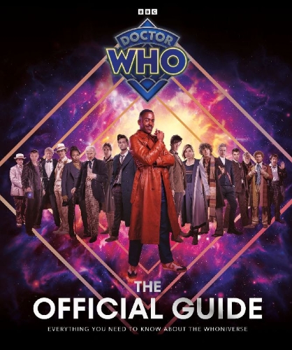 Buchcover und Innenansicht für das Buch: Doctor Who: The Official Guide