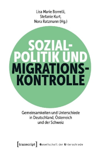 Buchcover und Innenansicht für das Buch: Sozialpolitik und Migrationskontrolle