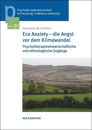Buchcover und Innenansicht für das Buch: Eco Anxiety - die Angst vor dem Klimawandel
