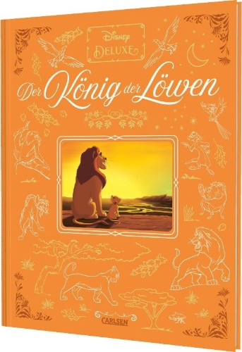 Buchcover und Innenansicht für das Buch: Disney: Disney: DISNEY DELUXE König der Löwen
