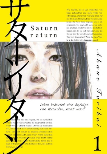 Buchcover und Innenansicht für das Buch: Saturn Return