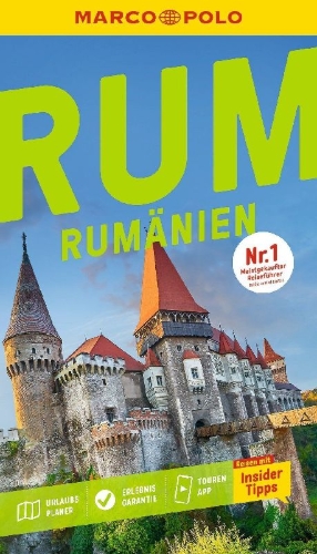 Buchcover und Innenansicht für das Buch: MARCO POLO Reiseführer Rumänien