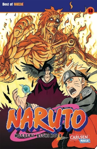 Buchcover und Innenansicht für das Buch: Naruto