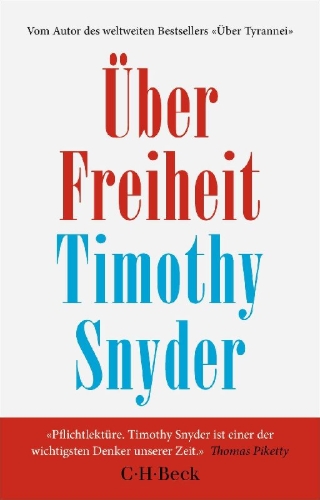 Buchcover und Innenansicht für das Buch: On Freedom