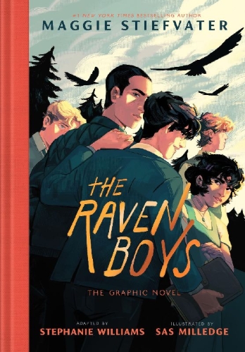 Buchcover und Innenansicht für das Buch: The Raven Boys