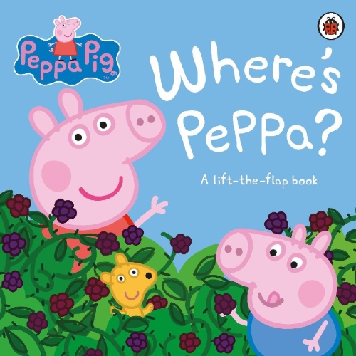 Buchcover und Innenansicht für das Buch: Peppa Pig: Where's Peppa?