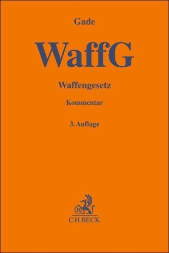 Buchcover und Innenansicht für das Buch: Waffengesetz