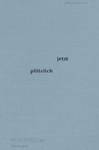 Buchcover und Innenansicht für das Buch: jetzt plötzlich
