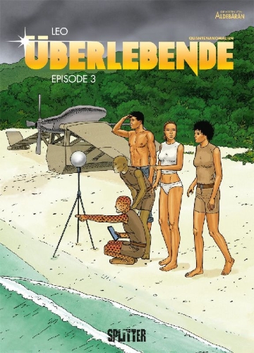 Buchcover und Innenansicht für das Buch: Survivants