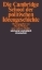 Buchcover und Innenansicht für das Buch: Die Cambridge School der politischen Ideengeschichte