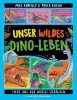 Buchcover und Innenansicht für das Buch: A wild life of Dinosaurs