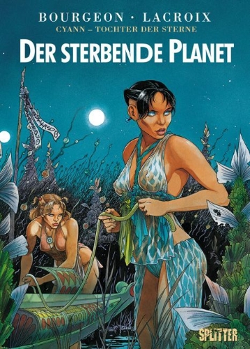 Buchcover und Innenansicht für das Buch: Le Cycle de Cyann