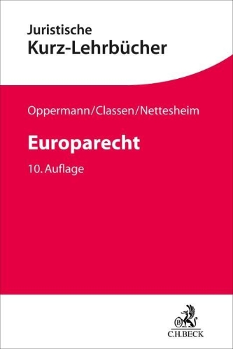 Buchcover und Innenansicht für das Buch: Europarecht