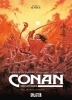 Buchcover und Innenansicht für das Buch: Conan der Cimmerier: Der dunkle Fremde