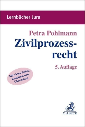 Buchcover und Innenansicht für das Buch: Zivilprozessrecht