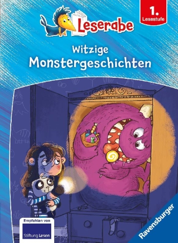 Buchcover und Innenansicht für das Buch: Leserabe Sonderausgaben - Witzige Monstergeschichten