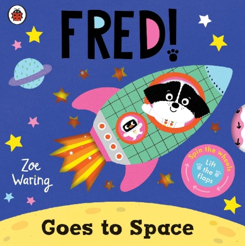Buchcover und Innenansicht für das Buch: Fred Goes to Space