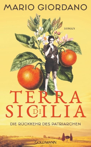 Buchcover und Innenansicht für das Buch: Terra di Sicilia. Die Rückkehr des Patriarchen