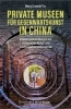 Buchcover und Innenansicht für das Buch: Private Museen für Gegenwartskunst in China