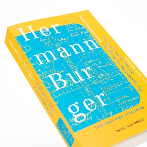 Buchcover und Innenansicht für das Buch: Die allmähliche Verfertigung der Idee beim Schreiben. Tractatus logico-suicidalis