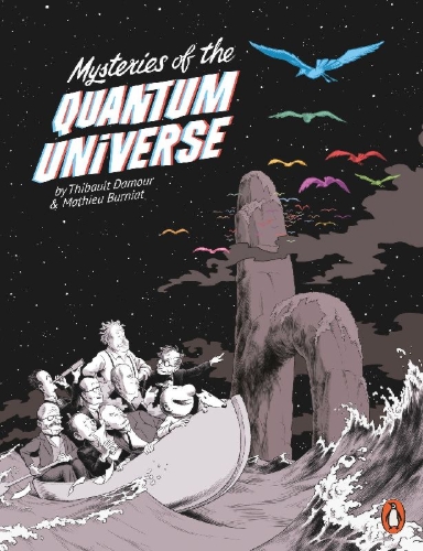 Buchcover und Innenansicht für das Buch: Mysteries of the Quantum Universe