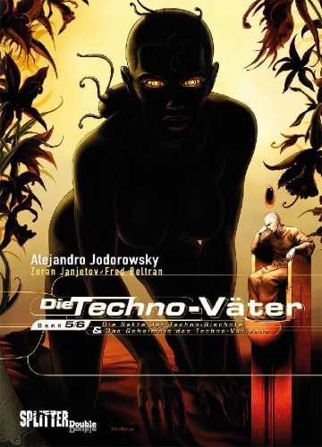 Buchcover und Innenansicht für das Buch: Die Techno-Väter. Doppelband 5 + 6