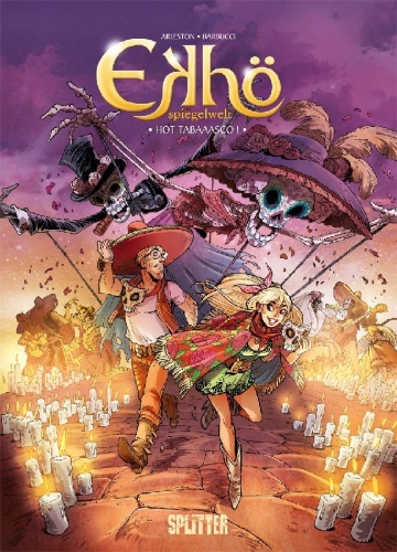 Buchcover und Innenansicht für das Buch: Ekhö - Spiegelwelt. Band 11
