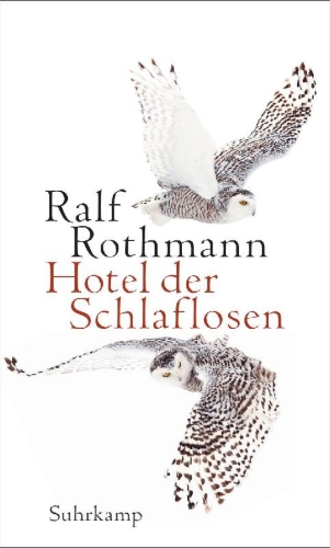 Buchcover und Innenansicht für das Buch: Hotel der Schlaflosen