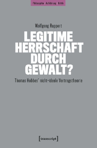 Buchcover und Innenansicht für das Buch: Legitime Herrschaft durch Gewalt?