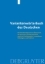 Buchcover und Innenansicht für das Buch: Variantenwörterbuch des Deutschen